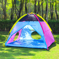 NARMAY Easy Joy Dome tent waterproof floor keeps play areas dry indoors or outdoors