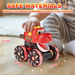 NARRIO dinosaur monster trucks batteries included illuminate the wheels
