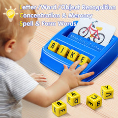 NARRIO flash cards set with 30 cards and 60 words for quick word recognition