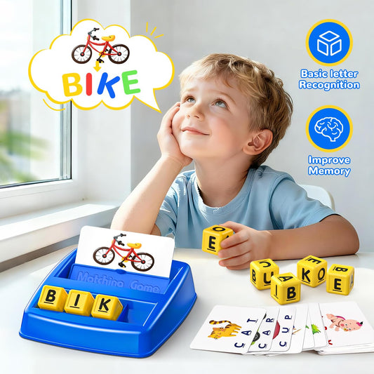 NARRIO eight letter cubes boost spelling practice during playful learning
