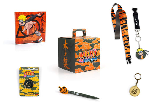 Naruto Konoha Looksee breakaway lanyard keeps accessories secure.