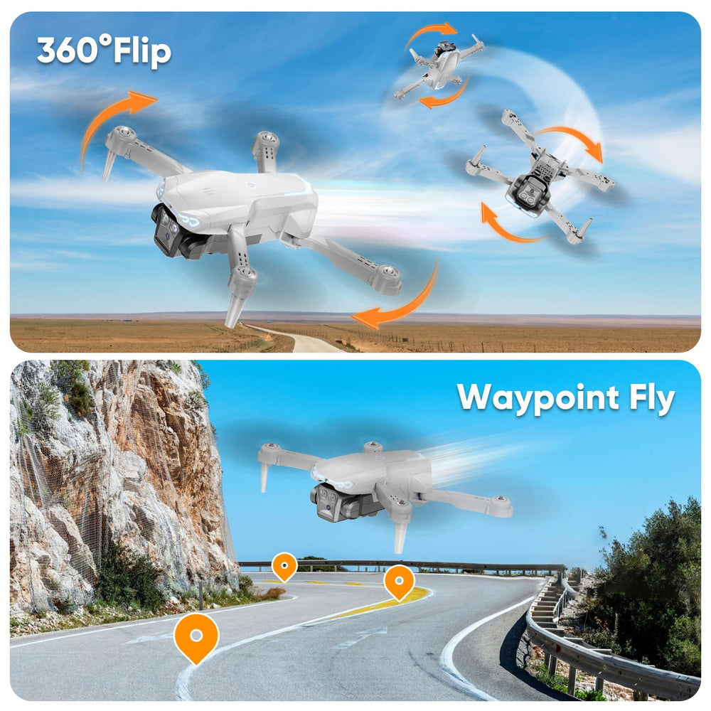 Naseto drone offers altitude hold for smooth, stable flights.