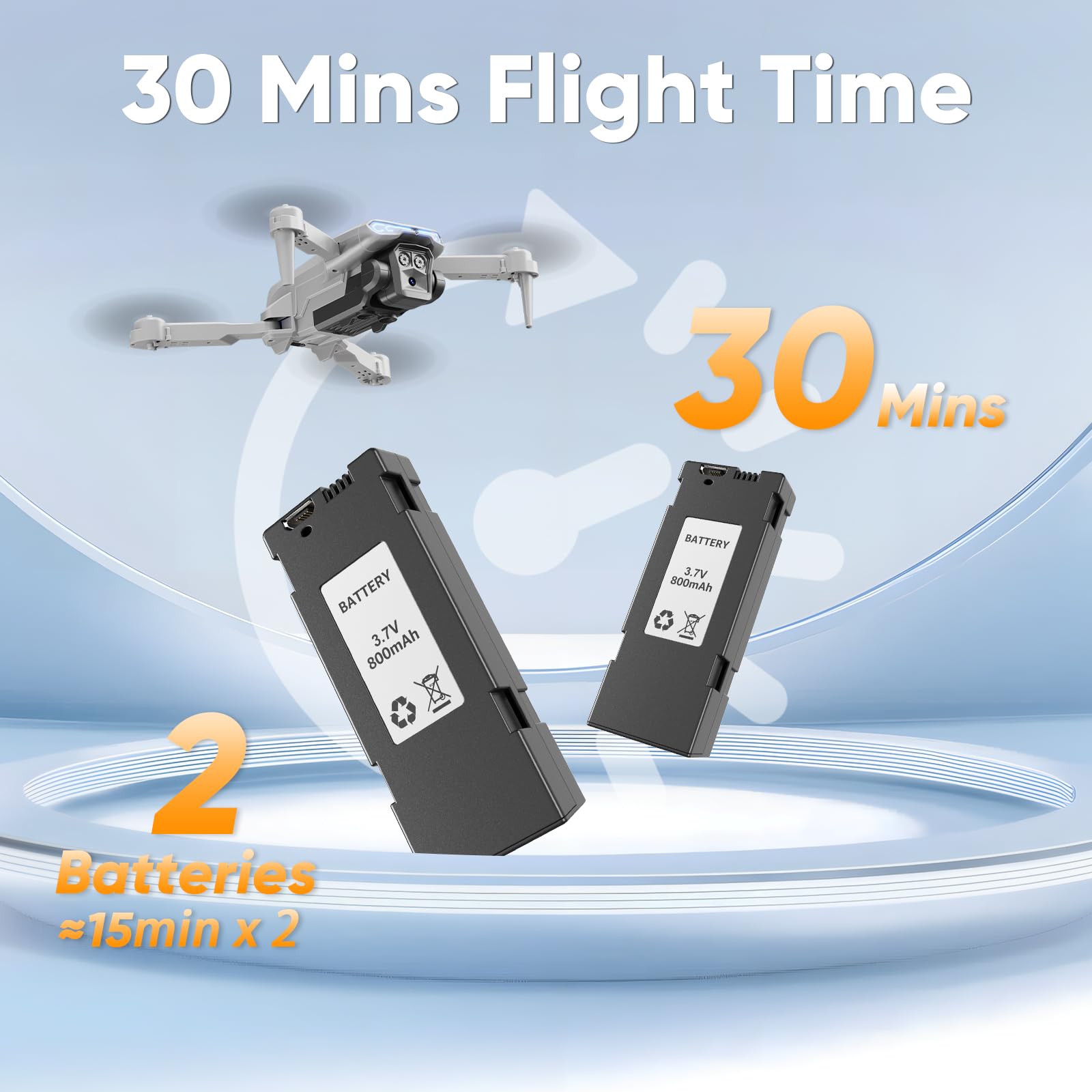 Naseto drone demonstrates real-time FPV streaming from camera to your phone.