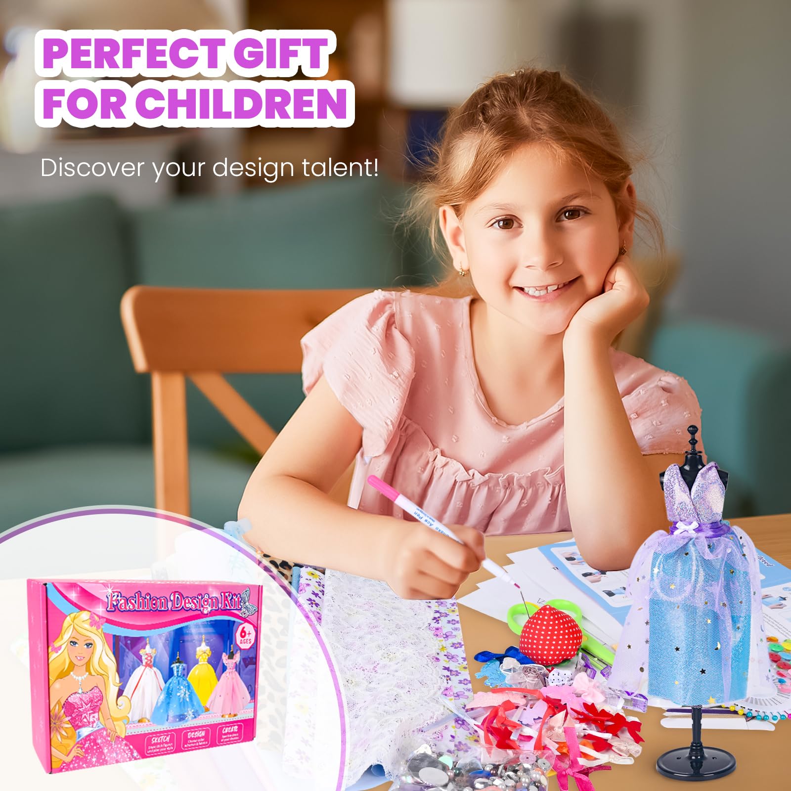 nasominako gift-ready fashion design kit suitable for birthdays