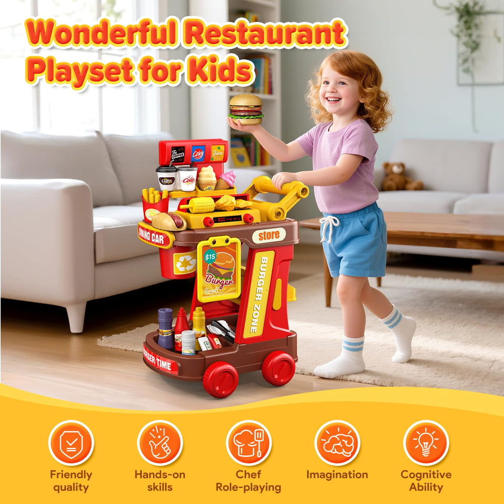 Nasominako assembly guide helping quick setup of a mini restaurant