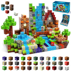 nasominako magnetic blocks 150pcs set for imaginative play and STEM exploration.