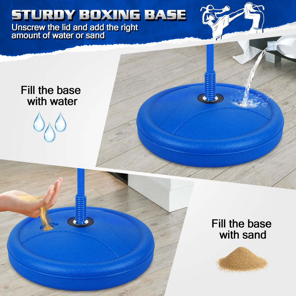 Natggz base and pump included simplify setup for indoor or outdoor practice.