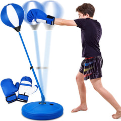 Natggz punching bag inflatable base shows a durable freestanding design for safe kid play.