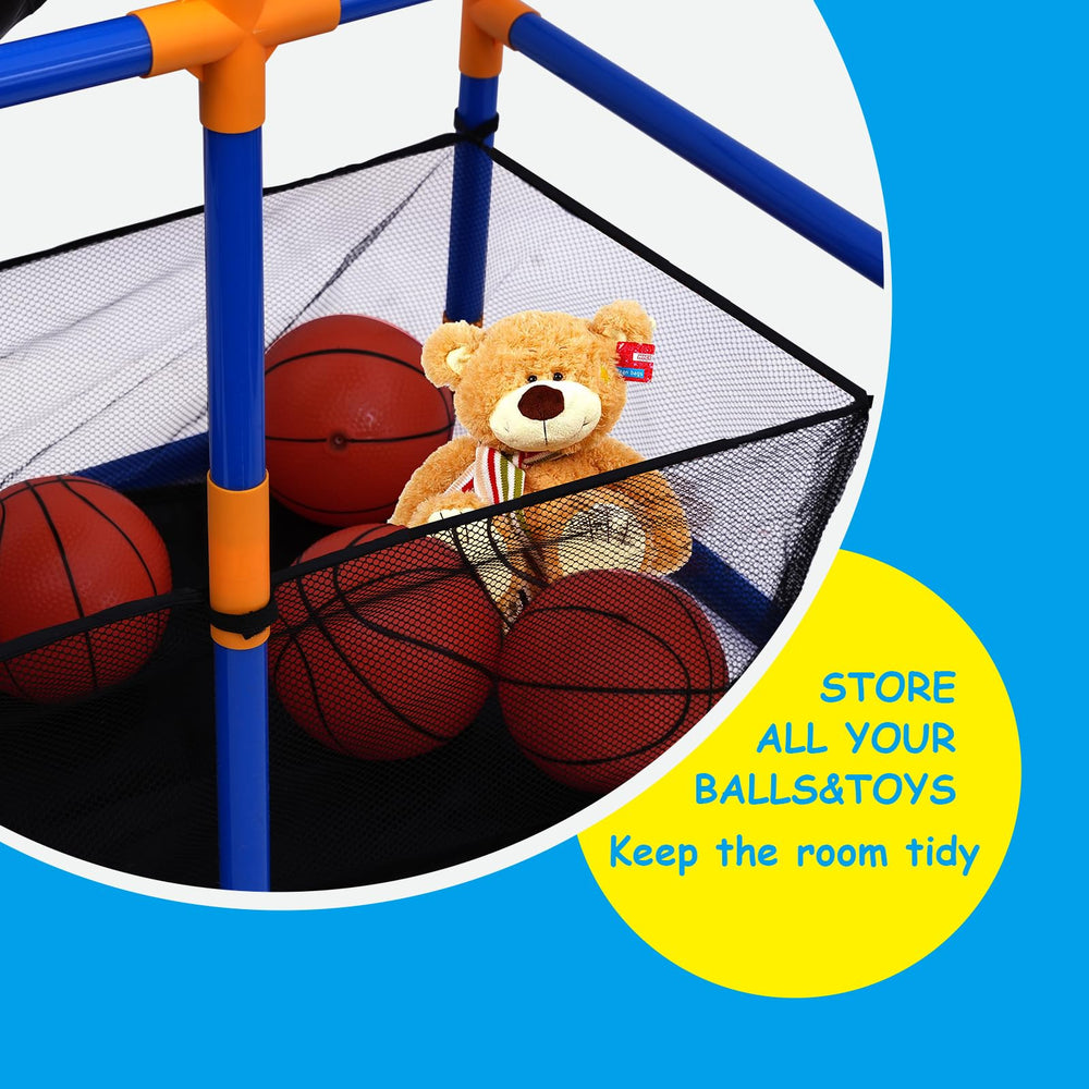 Nattork kids basketball set designed to promote active play and coordination.