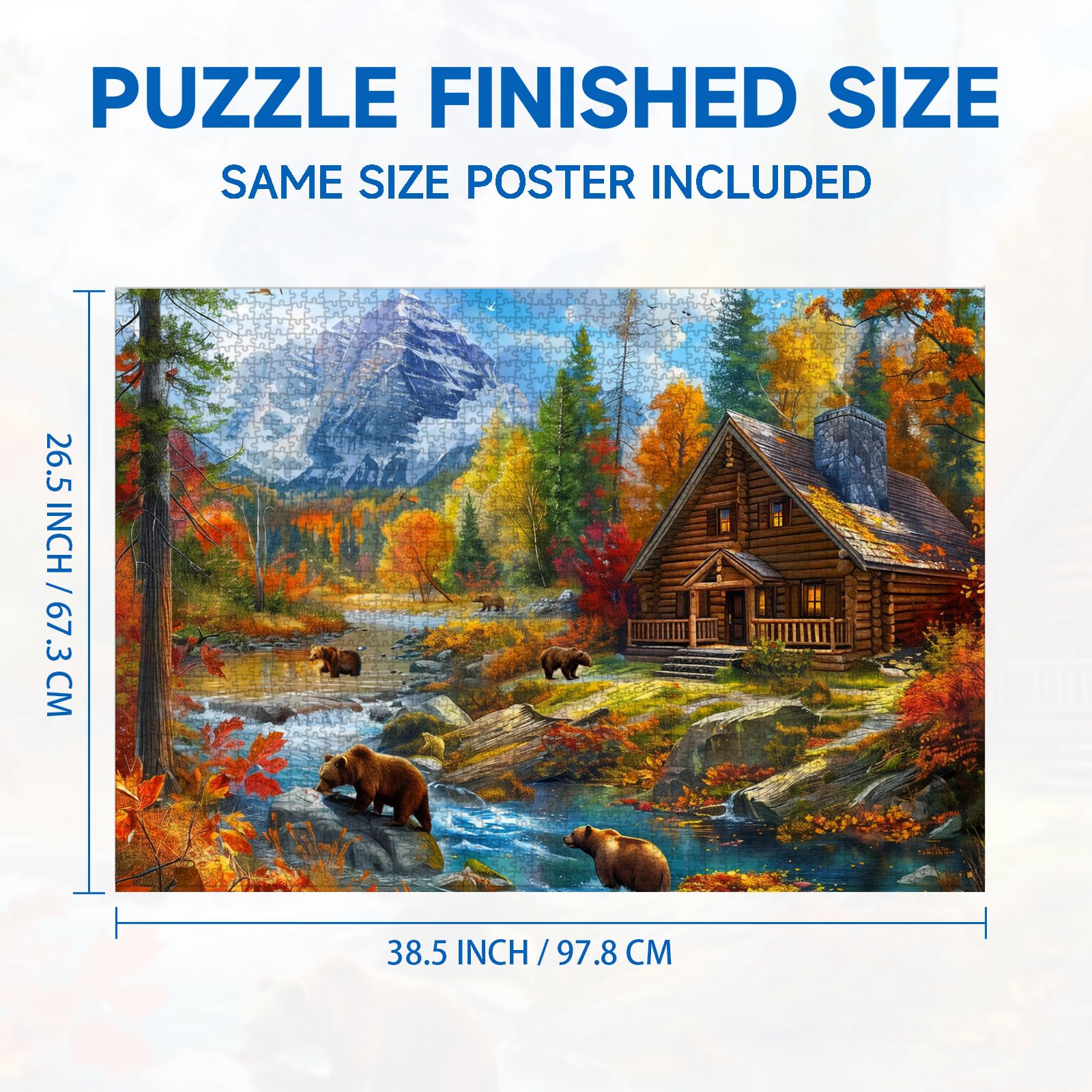 Nattork 2000-piece family puzzle supports calm, collaborative evenings.