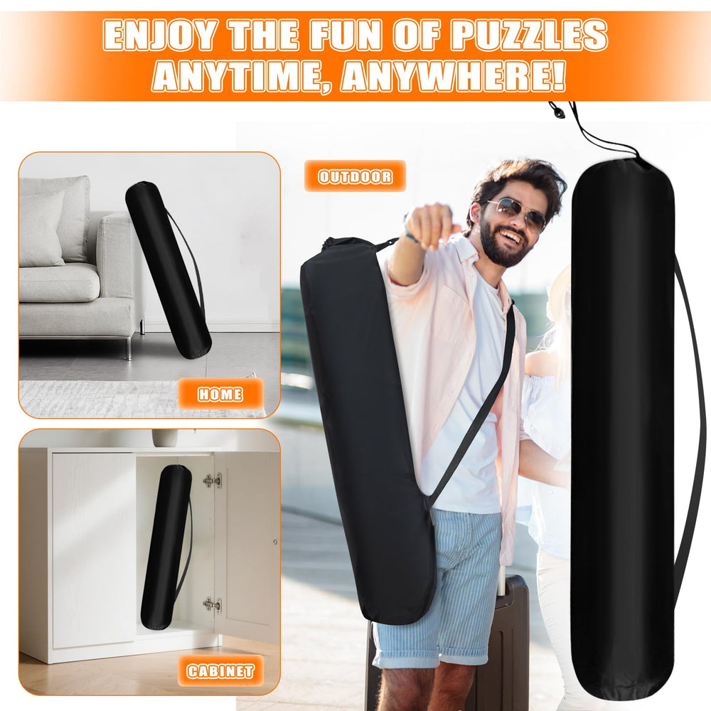 Nattork hook-and-loop straps securing the rolled mat