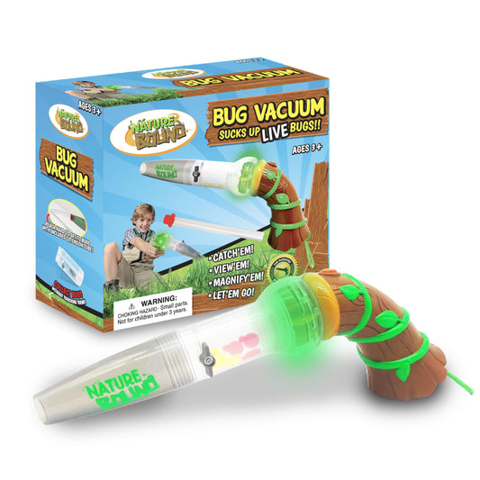 Nature Bound Bug Catcher front view showing safe capture chamber for kids