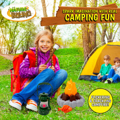 Nature Bound roasting sticks support safe, interactive campfire pretend play.