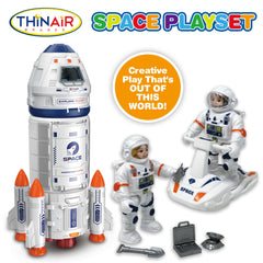 Nature Bound removable rockets shown for easy customization and extended play.