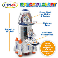 Nature Bound space racer vehicle in action for dynamic race-style exploration.