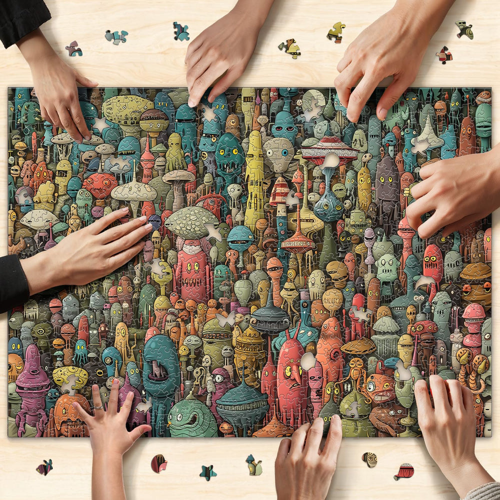 Naturelish Dense Monster Puzzle eco packaging supports sustainability