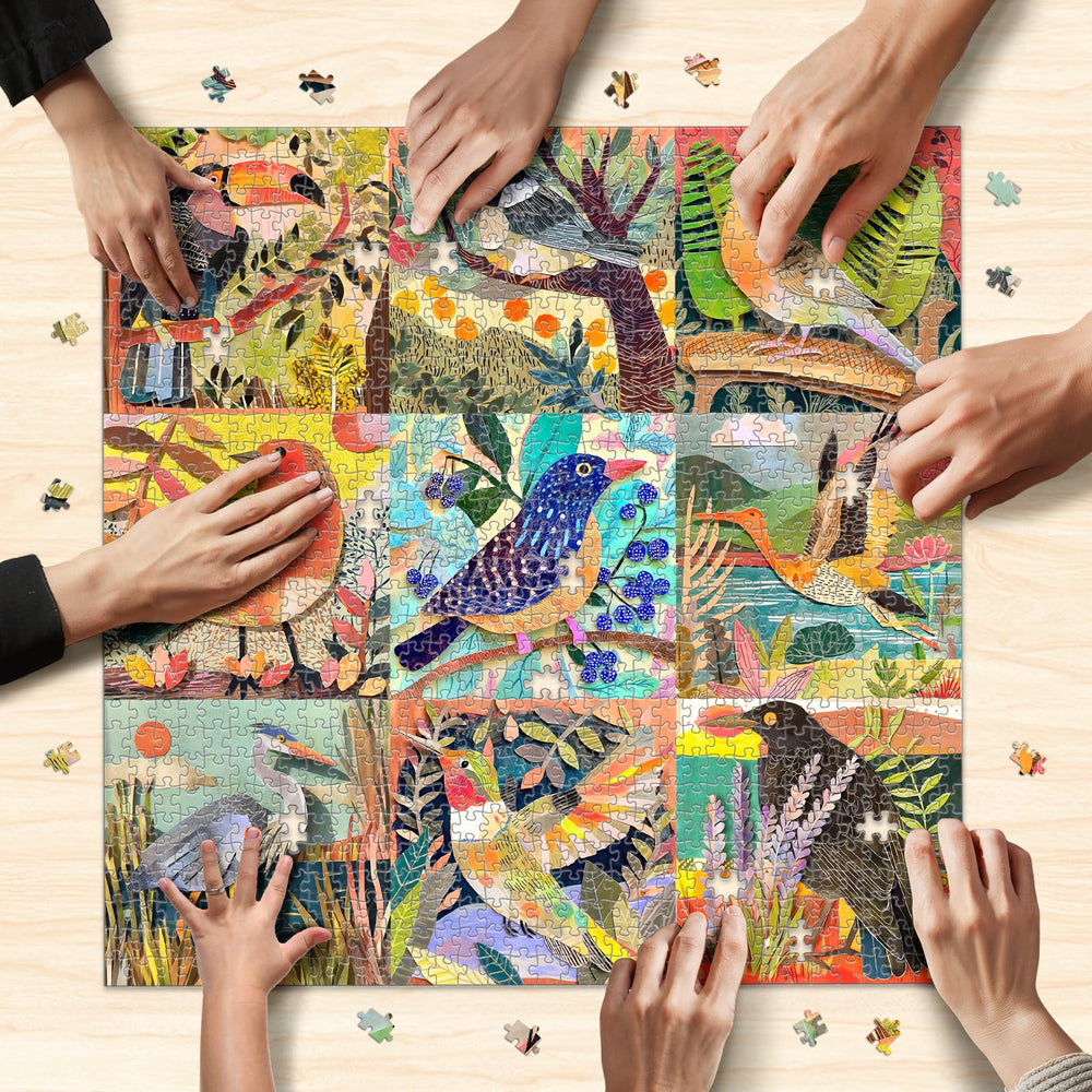 Naturelish simple paper bag packaging makes a gift-ready puzzle