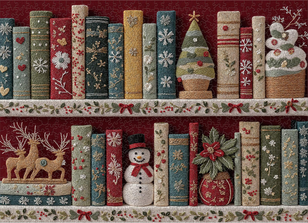 Naturelish Holiday Puzzle size 26.65 by 19.25 inches fits roomy layouts.