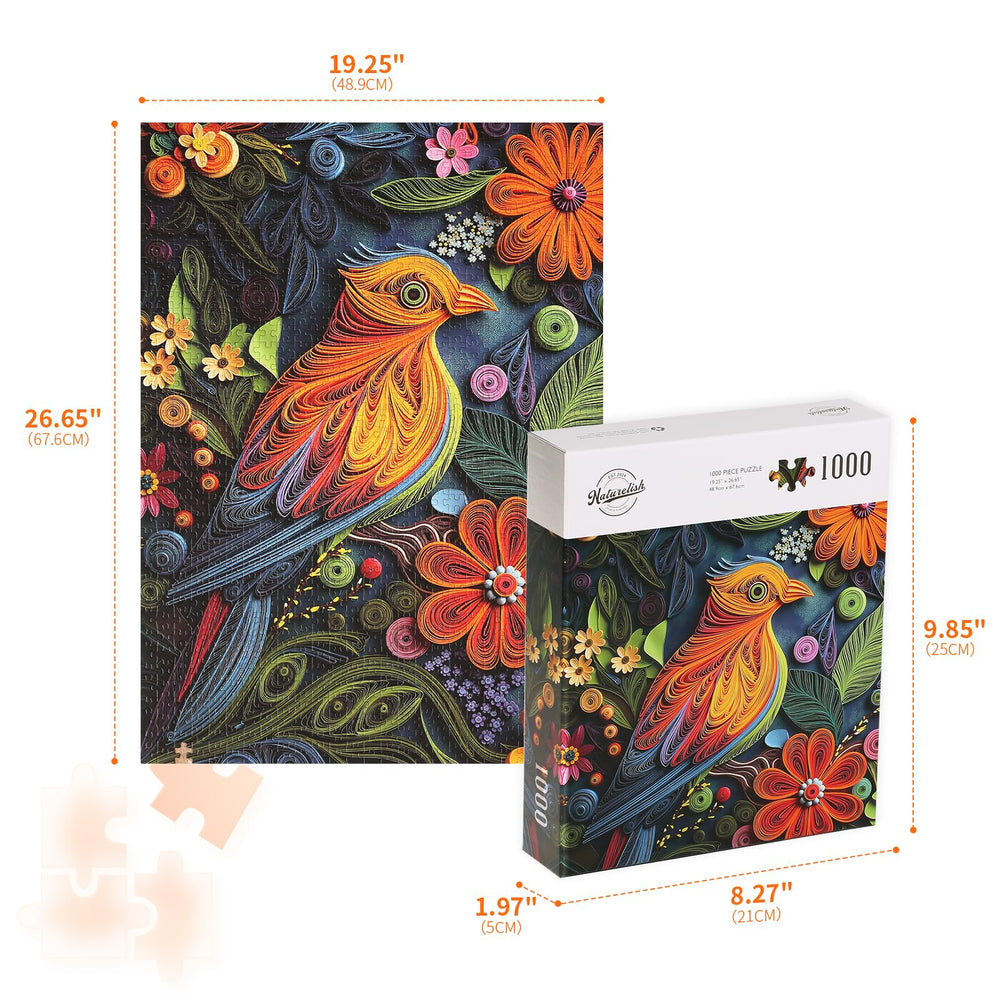 Naturelish perfect-fit puzzle pieces lock smoothly, reducing frustration during assembly.