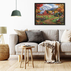 Naturelish puzzle size 26.6 by 19.2 inches.
