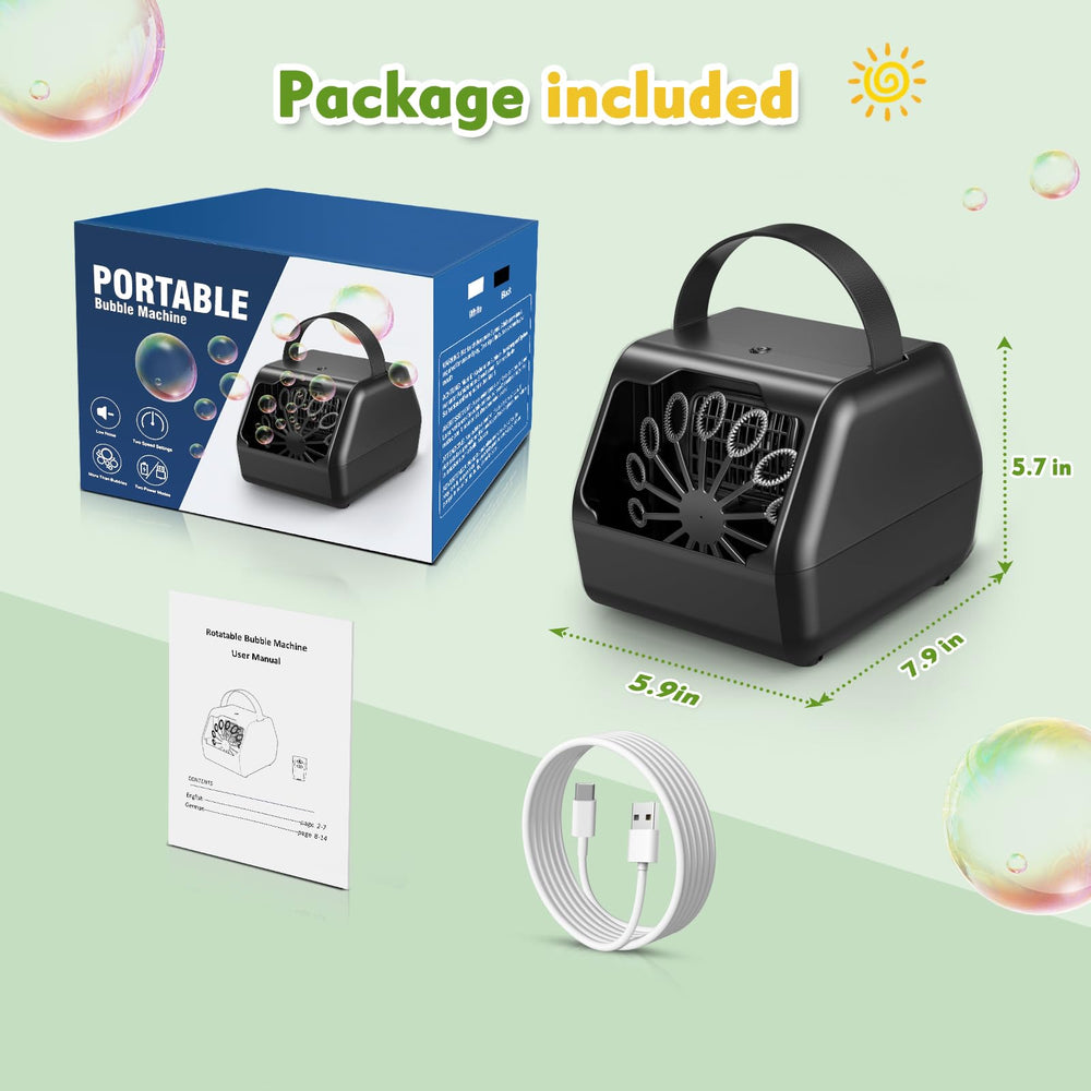 NAUQUOHZ front nozzle creates a captivating bubble stream for photos