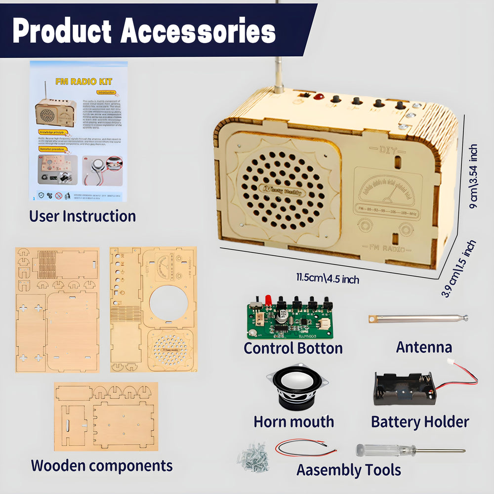 Nautydaddy complete STEM electronics kit ready for beginner makers.