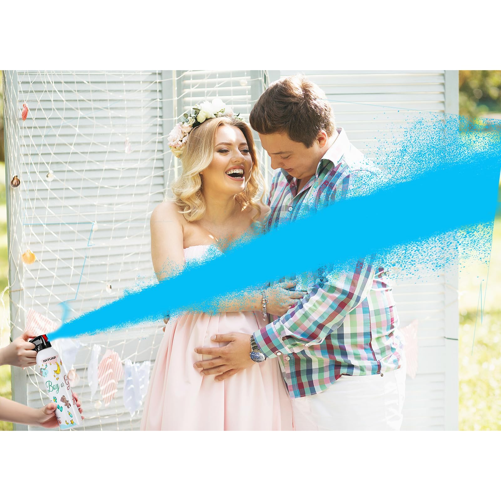 Navuaip easy clean-up with biodegradable powder after celebrations