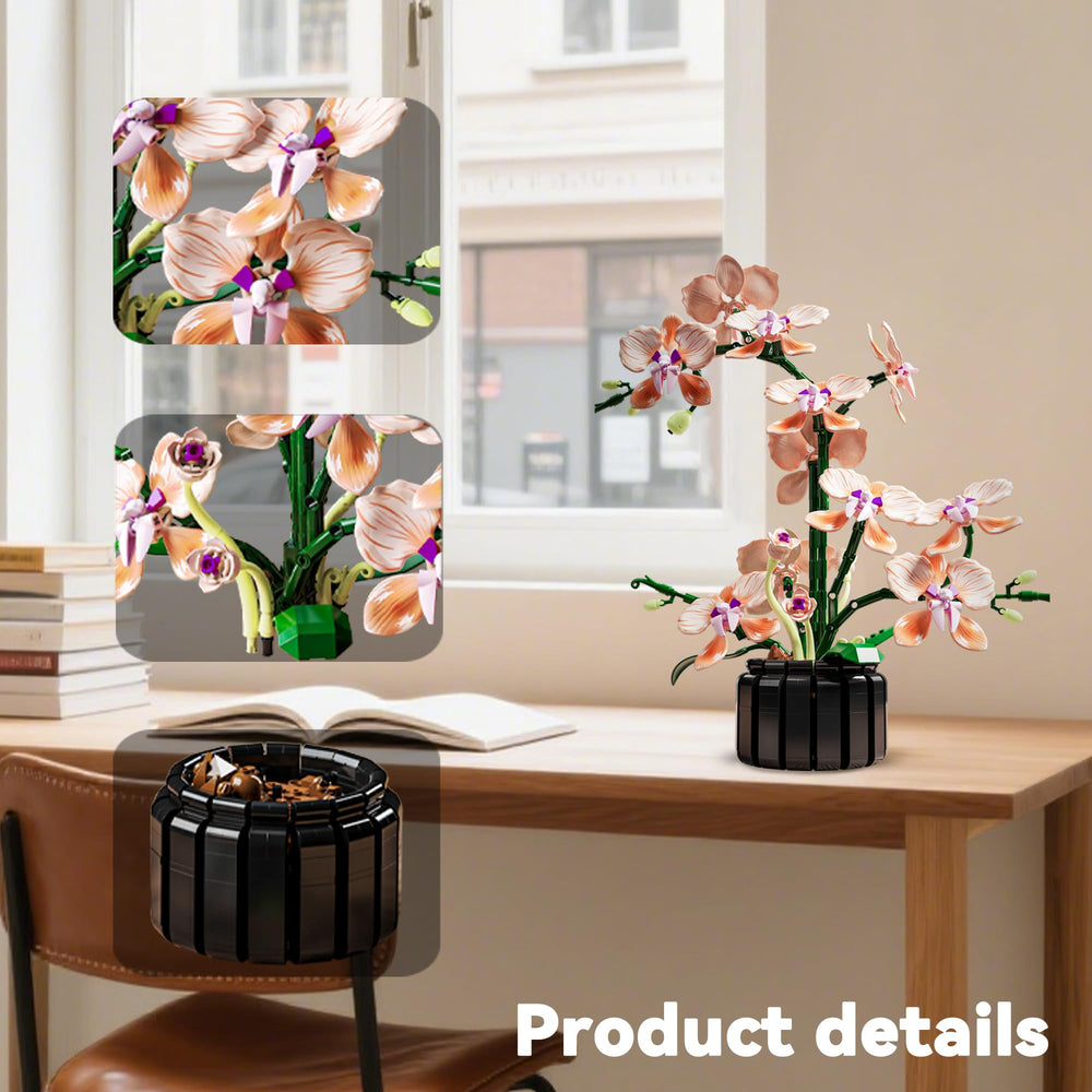 Nayihoop Orchid Building Set missing-part guarantee offers quick replacement