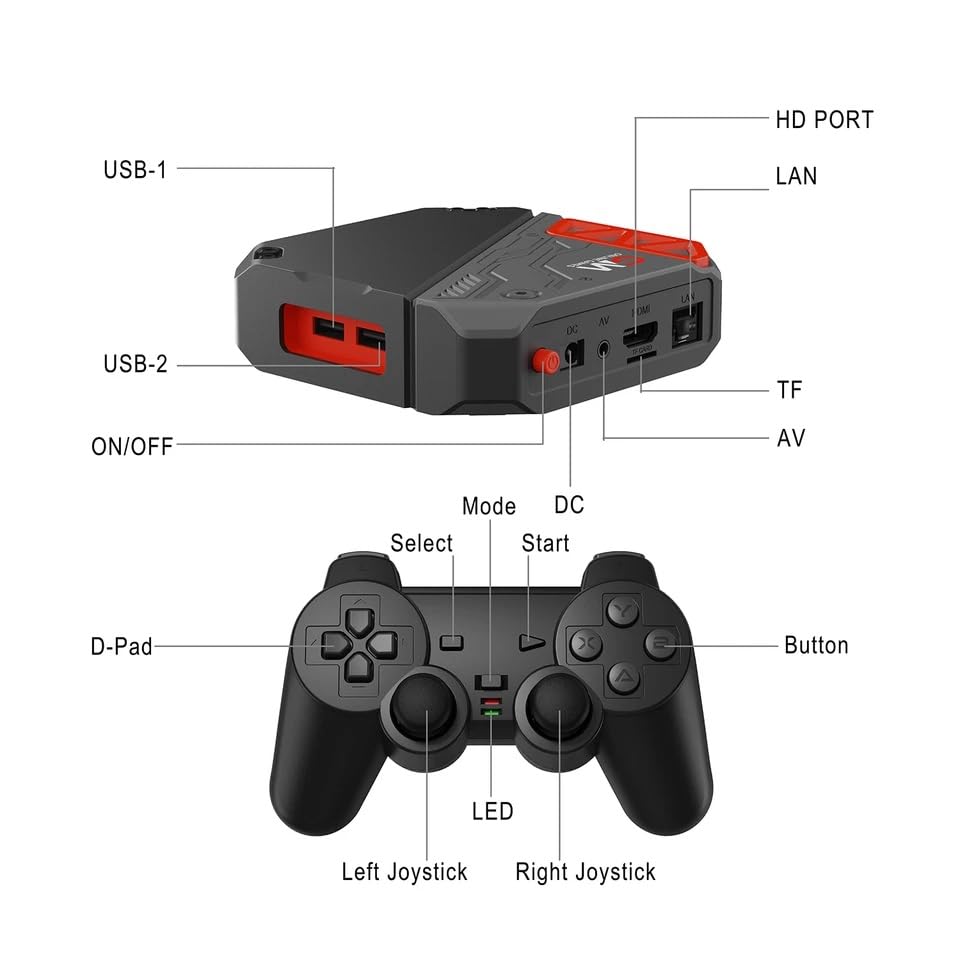 NBCP Display compatibility with TV, monitor, or projector for big screen fun