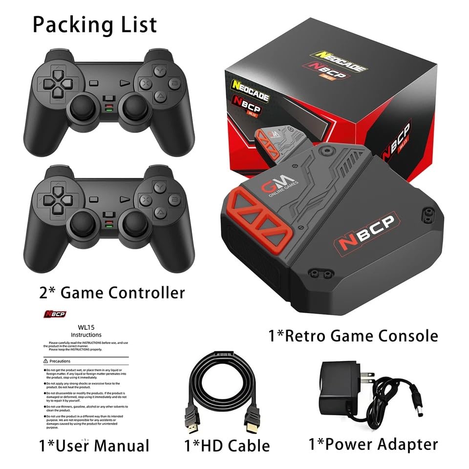 NBCP Packaging box showing contents and quick setup tips