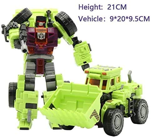 NBK 6-in-1 robot devastator assembly parts for modular play
