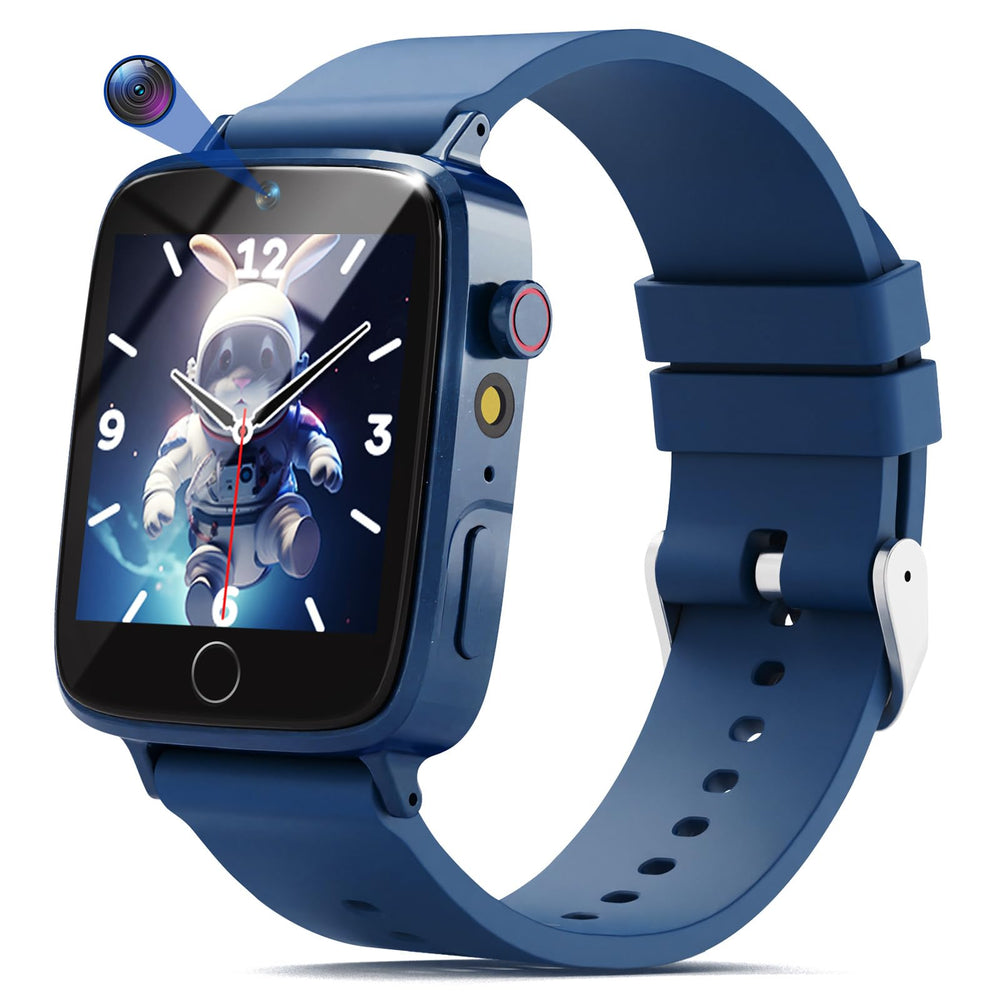 NBKLS Kids Smart Watch 1.54-inch touchscreen for interactive learning on the go.