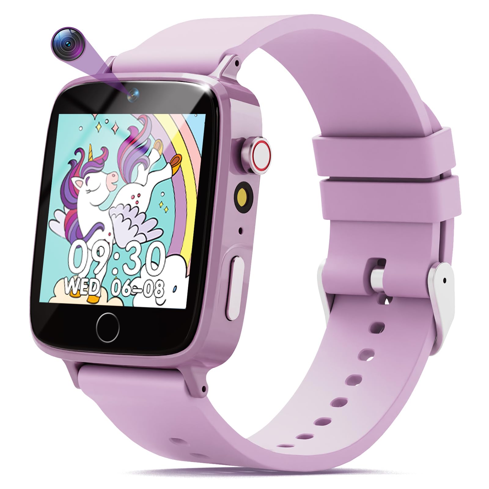 NBKLS Kids Smart Watch with 26 puzzle games for learning through play.