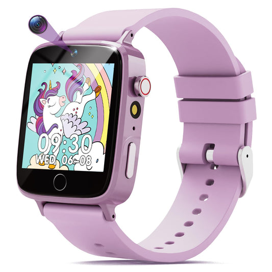 NBKLS Kids Smart Watch with 26 puzzle games for learning through play.