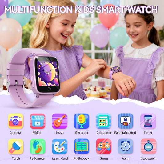 NBKLS Kids Smart Watch with 100 plus learning cards for curious minds.