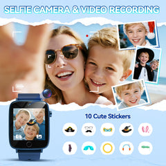 NBKLS Kids Smart Watch video recording for simple shareable clips.