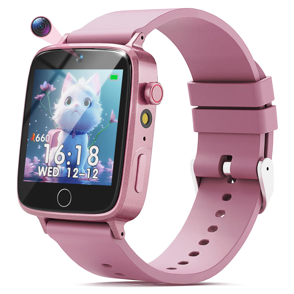 NBKLS Kids Watch front view with a bright color screen for engaging learning