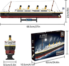 NDZUI Titanic gift-ready packaging promotes family bonding and skill development