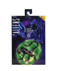 NECA Night Cougar with bendable tail for dynamic posing and display options.