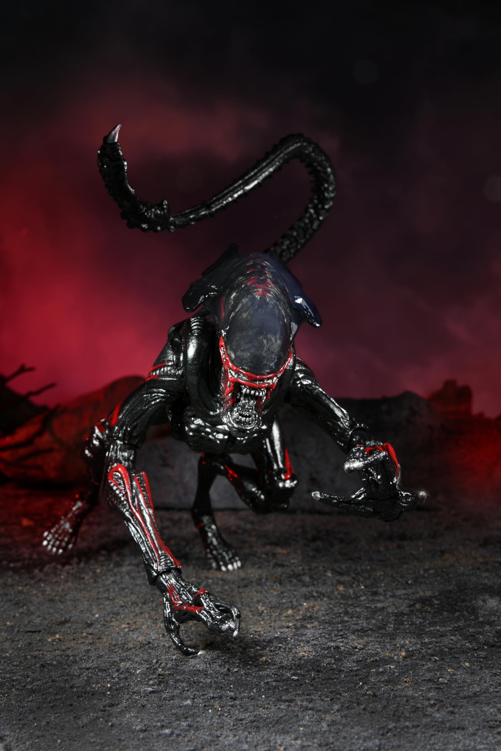 NECA Night Cougar close-up head highlighting sculpt and articulation.