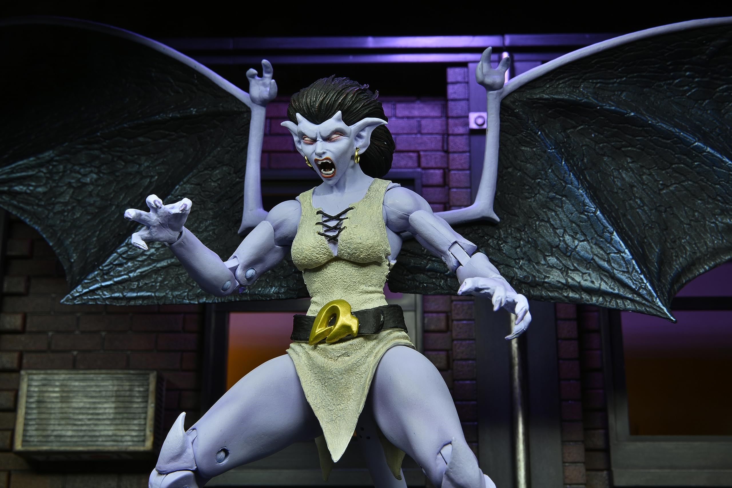 NECA Angela figure showcases articulation on wings and tail for dynamic poses