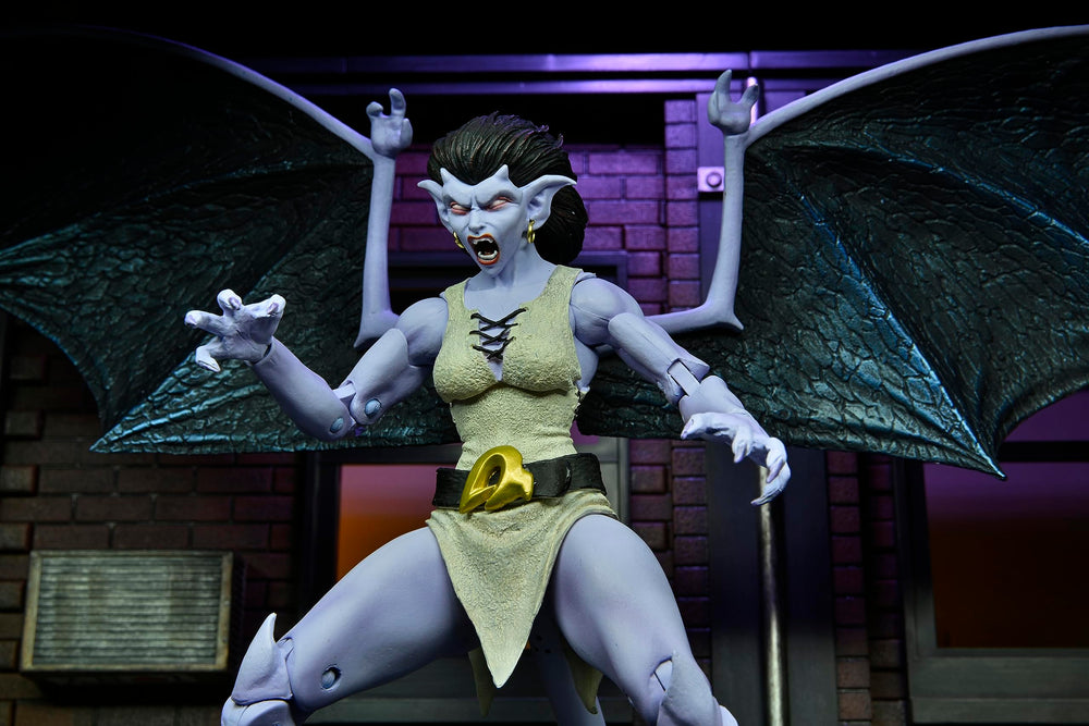 NECA Angela figure showcases articulation on wings and tail for dynamic poses