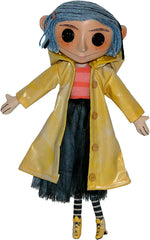 NECA Coraline 10-inch doll, highly detailed replica for display and collection.