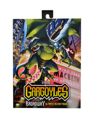 NECA Gargoyles Broadway interchangeable hands and accessories for varied action poses.