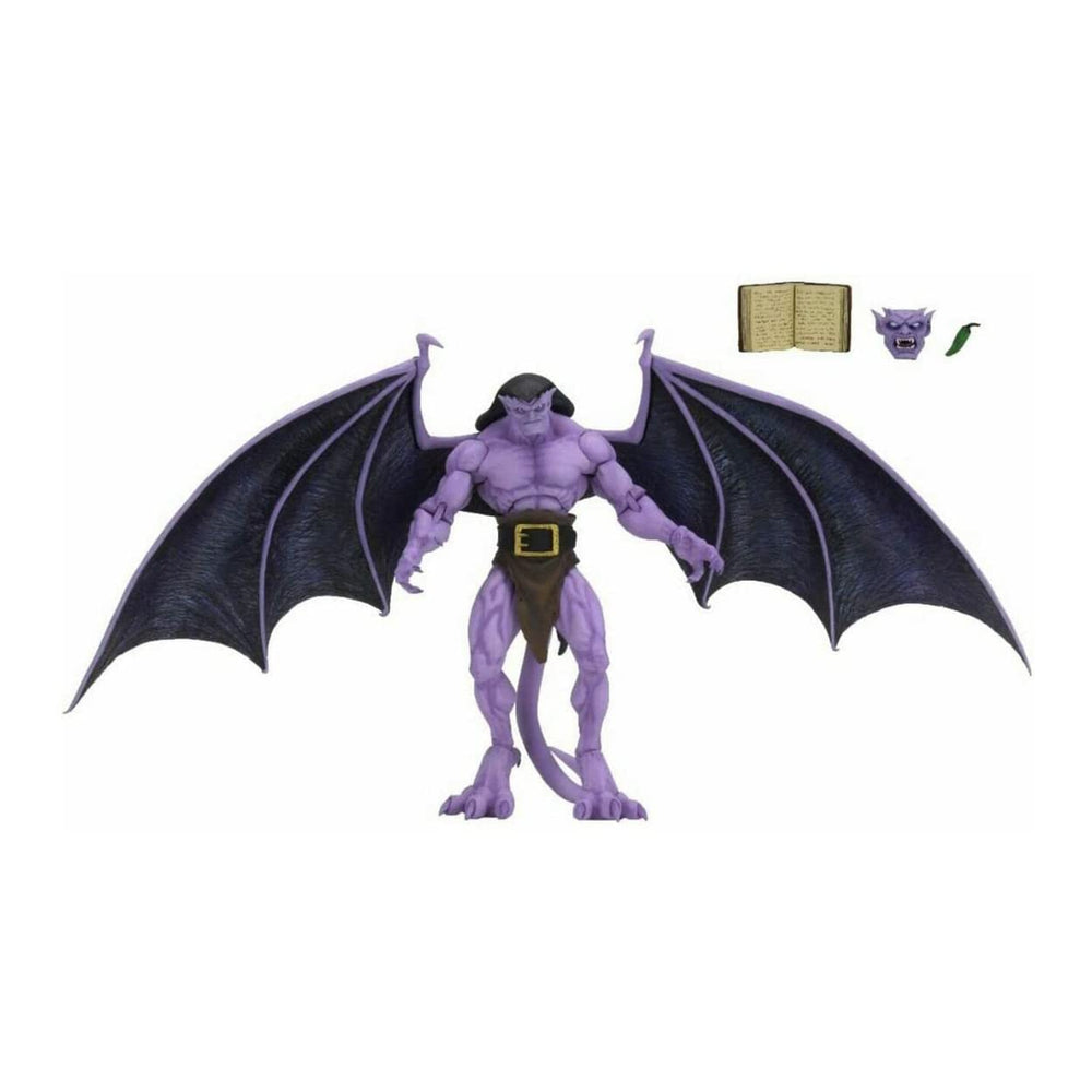 NECA Gargoyles Goliath Ultimate 7in front view for display collection