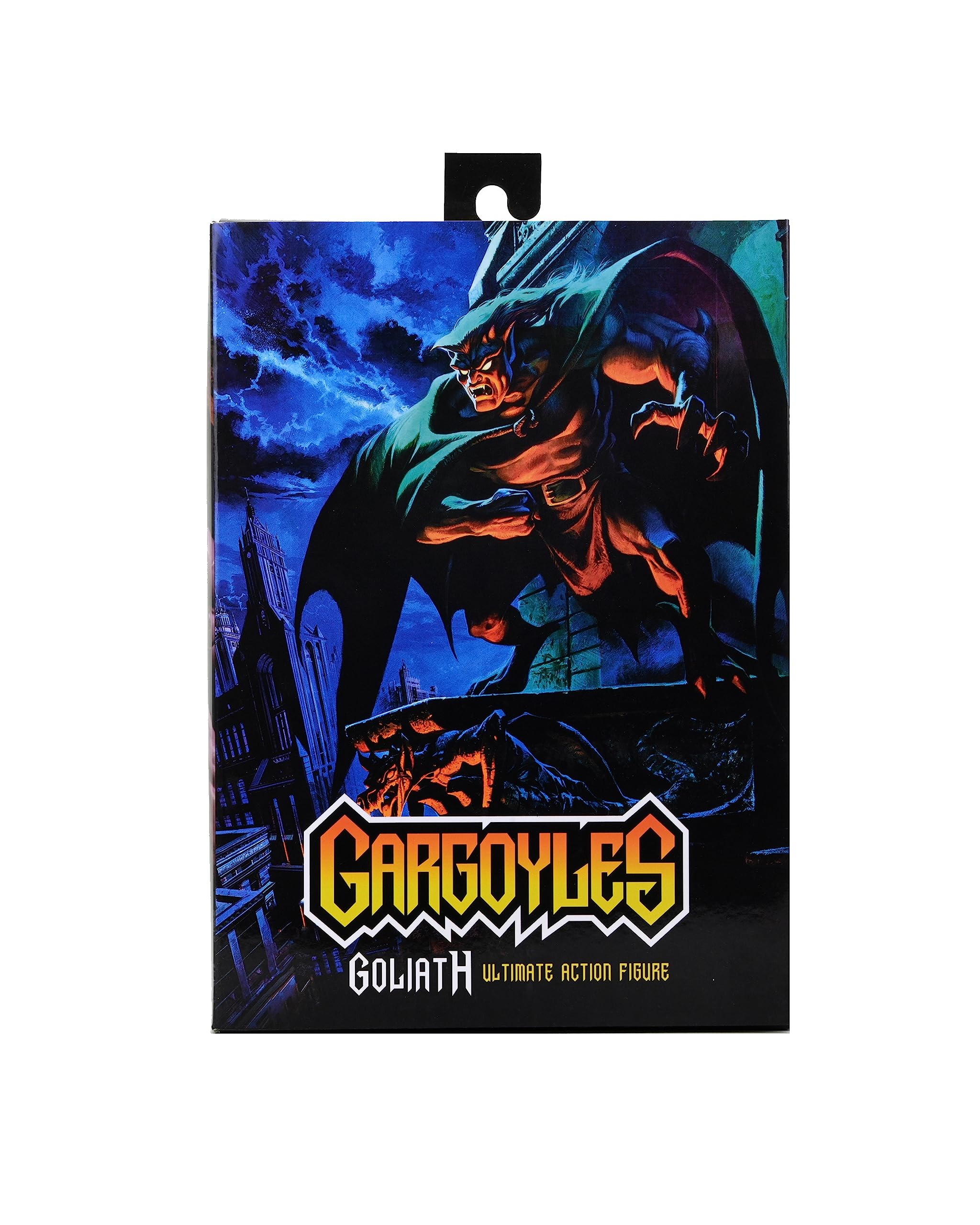 NECA Gargoyles Goliath Ultimate 7in with book accessory for display storytelling