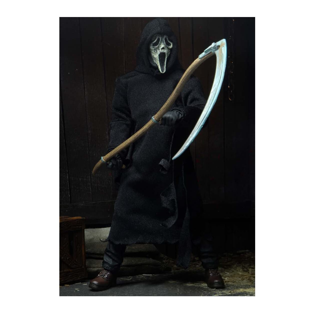 NECA Ghostface knives and scythe set for diorama scenes