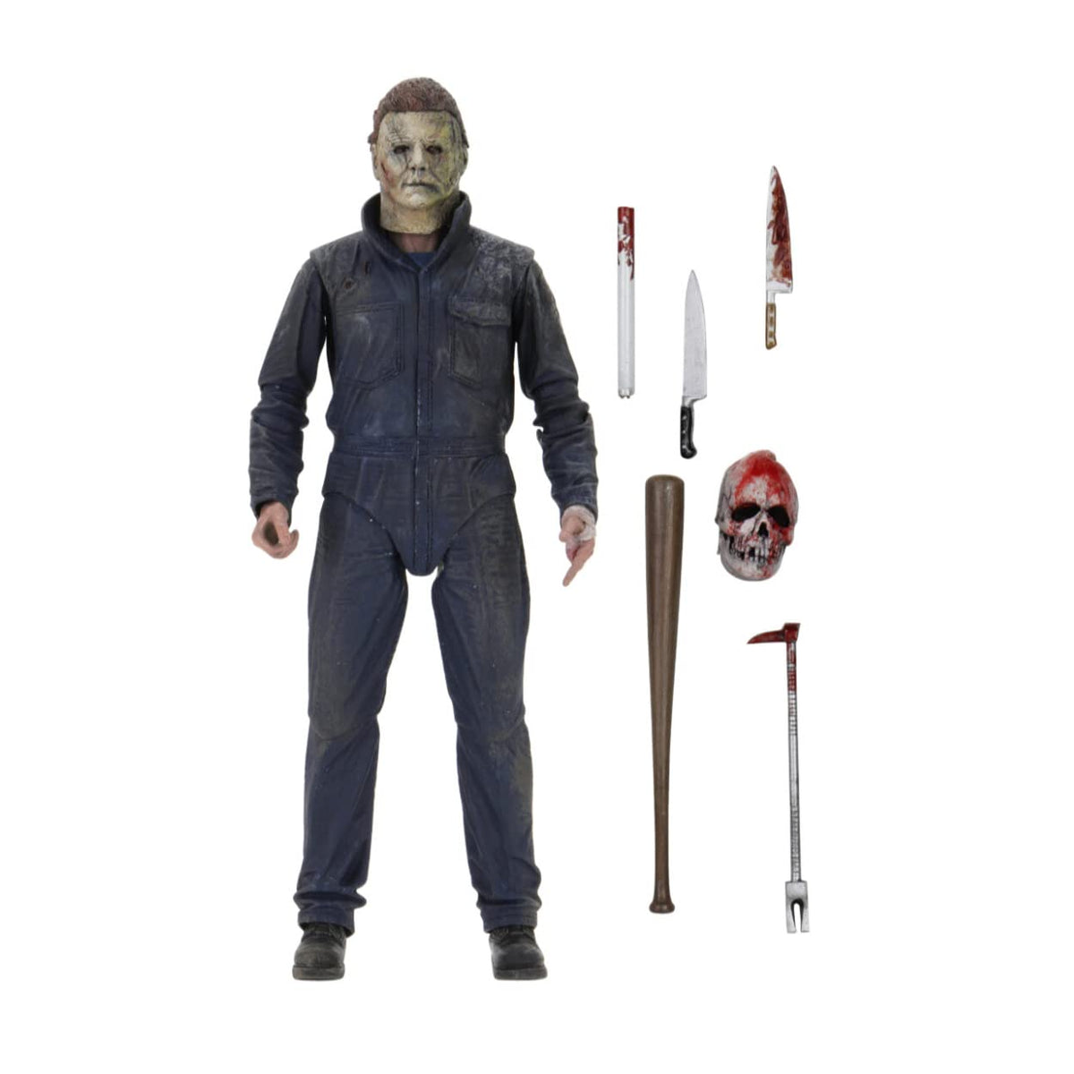 NECA Halloween Kills Michael Myers 7-inch figure, display-ready