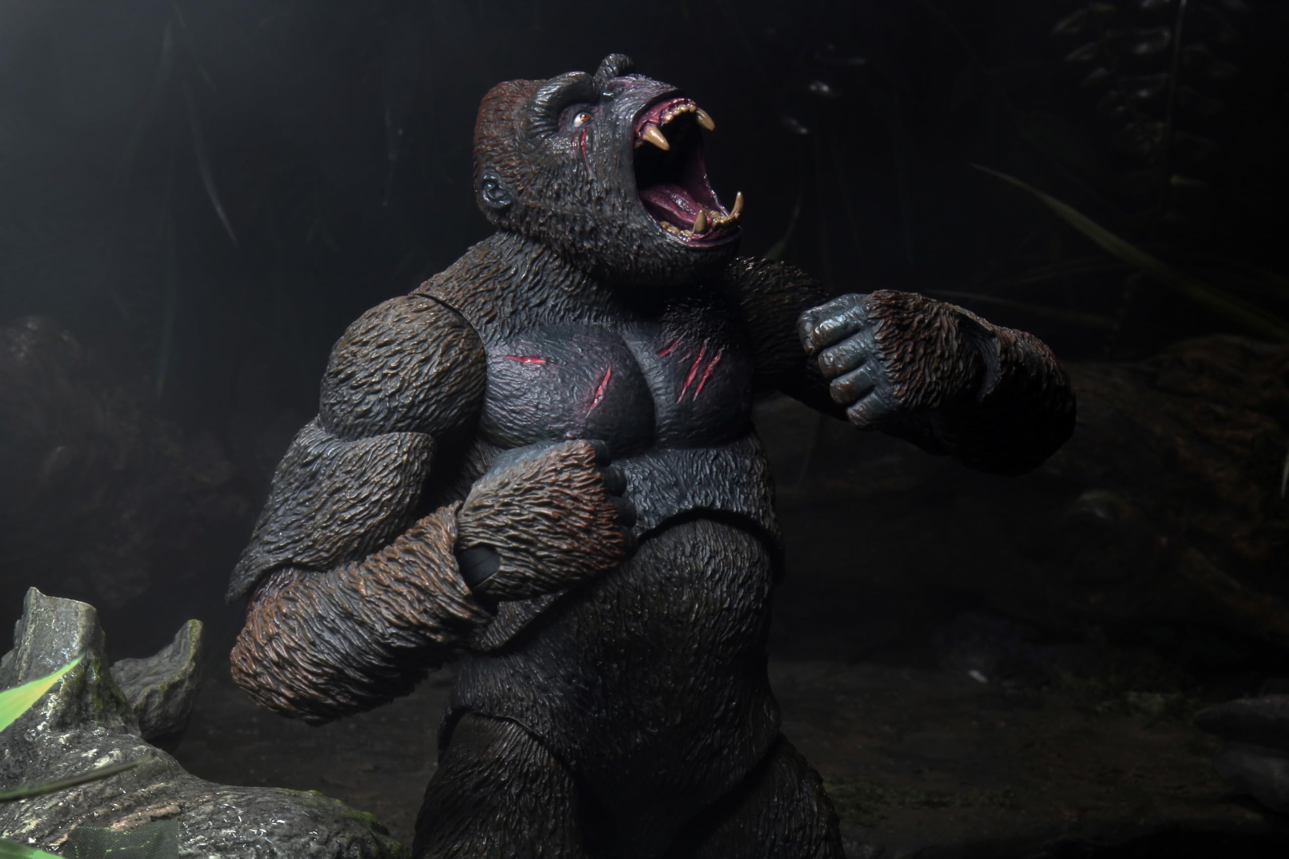 NECA King Kong stands 8 inches tall with 30+ articulation points