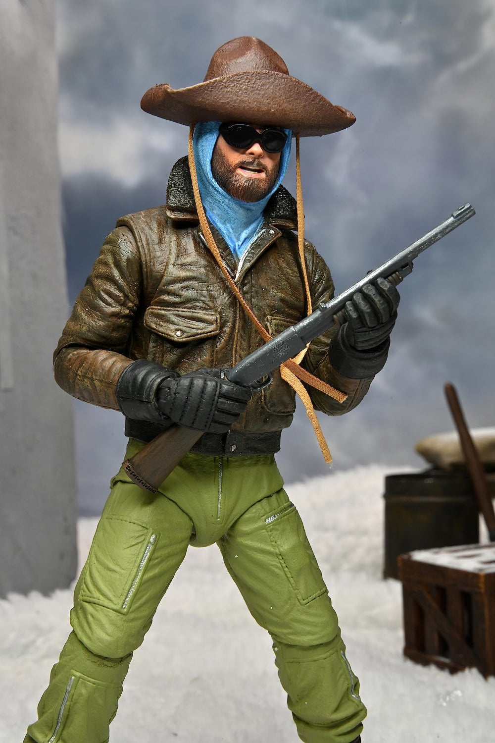 NECA MacReady packaging suitable for safe shelf display